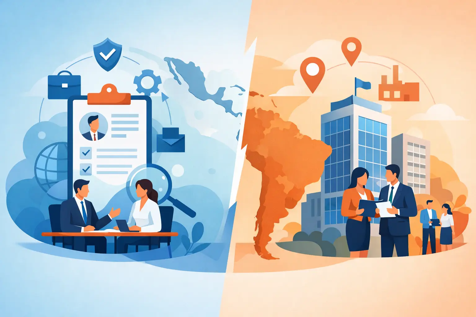 Employer of Record Versus Entity in Latin America Employer of Record Versus Entity in Latin America
